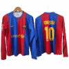 messi fc barcelona number 10 printed home jersey
