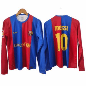 messi fc barcelona number 10 printed home jersey