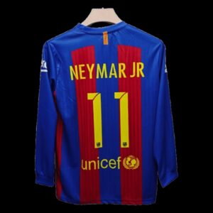 Neymar Barcelona 2016-17 Home Full Sleeve Jersey
