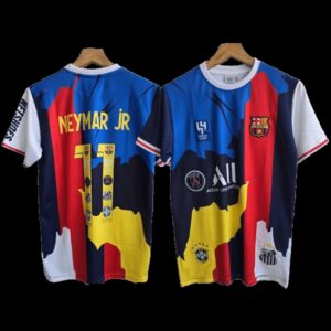 Neymar All Teams Special Embroidery Jersey