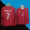 Portugal 2025 Cristiano ronaldo home full sleeve jersey product cyberried