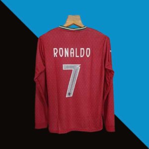 Cristiano Ronaldo Portugal 2025 Home Full Sleeve Jersey