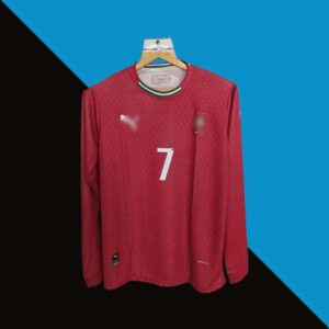 Cristiano Ronaldo Portugal 2025 Home Full Sleeve Jersey