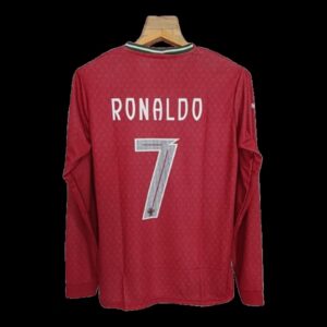 Cristiano Ronaldo Portugal 2025 Home Full Sleeve Jersey