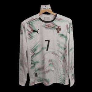 Cristiano Ronaldo Portugal 2025 Away Full Sleeve Jersey