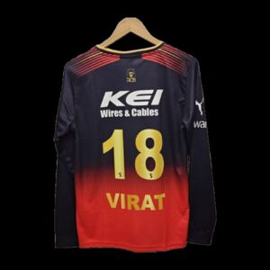 RCB Virat Kohli 2025 Home Full Sleeve Jersey | IPL jersey