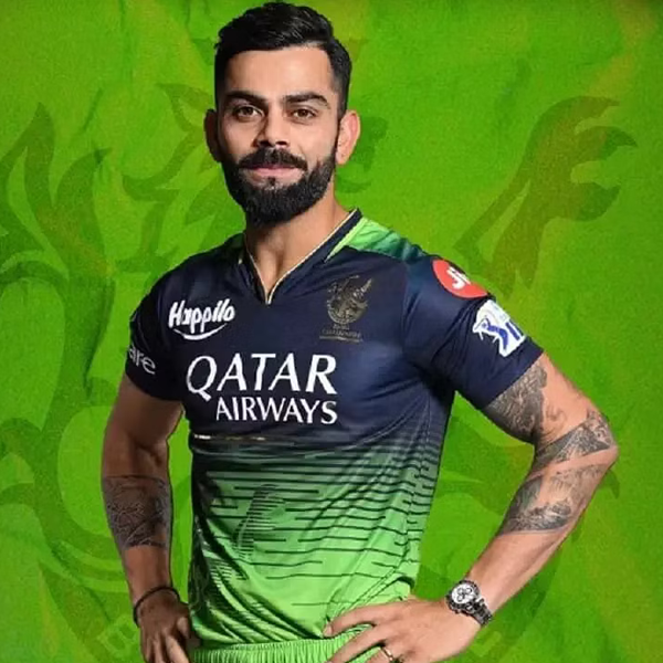 RCB Official Green Virat Kohli Jersey 2023 | IPL jersey - Image 3