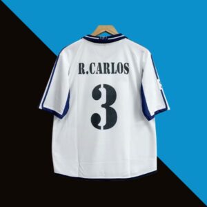 Real Madrid Roberto Carlos 2001-02 Home Jersey | Retro Collection