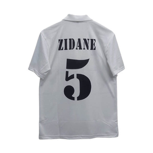 Real Madrid 2001-02 Zidane Home Jersey - Image 2