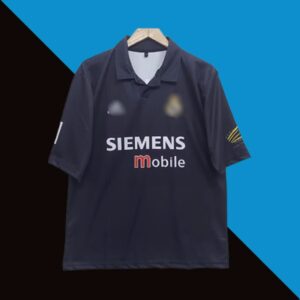 Real Madrid 2002-03 Ronaldo Away Five Sleeve Jersey