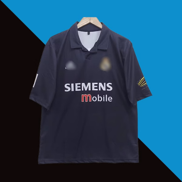 Real Madrid 2002-03 Ronaldo Away Five Sleeve Jersey - Image 3