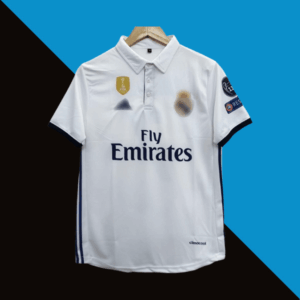 Real madrid 2016-17 home half sleeve jersey product