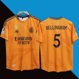 Real Madrid 2024-25 Bellingham Away Jersey