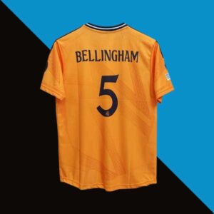 Real Madrid 2024-25 Bellingham Away Jersey