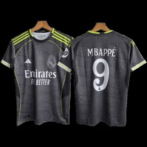 Real Madrid 2025-26 Mbappe Away Jersey