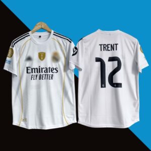 Real Madrid 2025-26 Trent Home Jersey