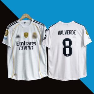 Real Madrid 2025-26 Valverde Home Jersey