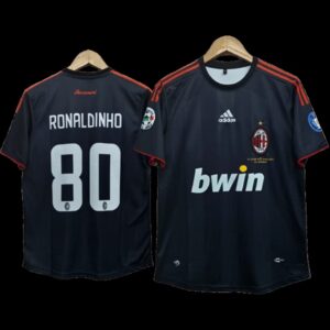 Ronaldinho Ac Milan 2009-10 Third Jersey | Retro collection