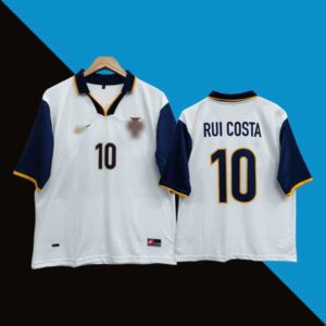 Rui costa portugal 1998 away oversized jersey product