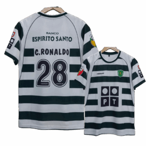 Sporting Lisbon 2001-03 Cristiano Ronaldo Jersey | Retro Collection