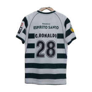 Sporting Lisbon 2001-03 Cristiano Ronaldo Jersey | Retro Collection