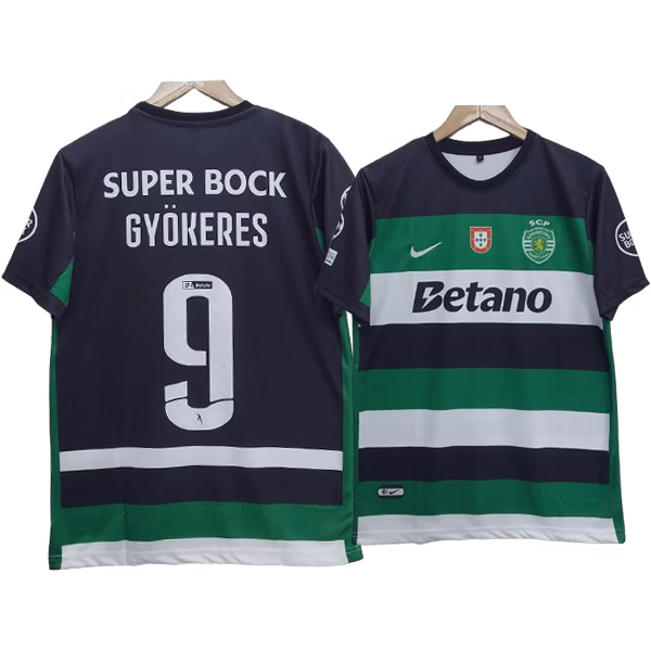 Sporting Lisbon 2025 Gyokeres Home Jersey