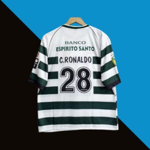 Sporting Lisbon 2001-03 Cristiano Ronaldo Home Jersey