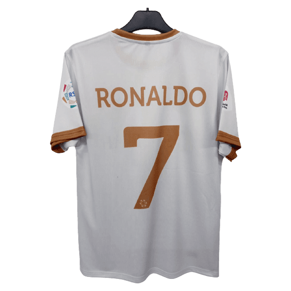 Cristiano Ronaldo Al-Nassr Away Jersey White - Image 2