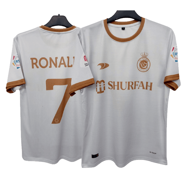 Cristiano Ronaldo Al-Nassr Away Jersey White