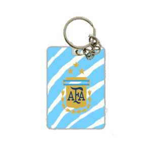 Argentina football logo Keychain