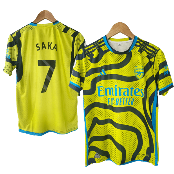 Arsenal 2023-24 Away Jersey Saka