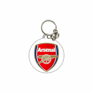 Arsenal logo keychain