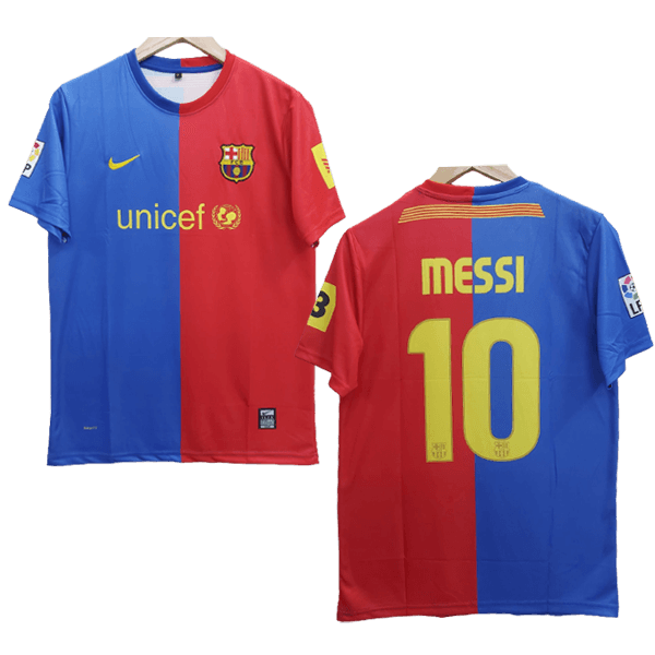 Messi Barcelona 2008-09 home Jersey | Retro collection