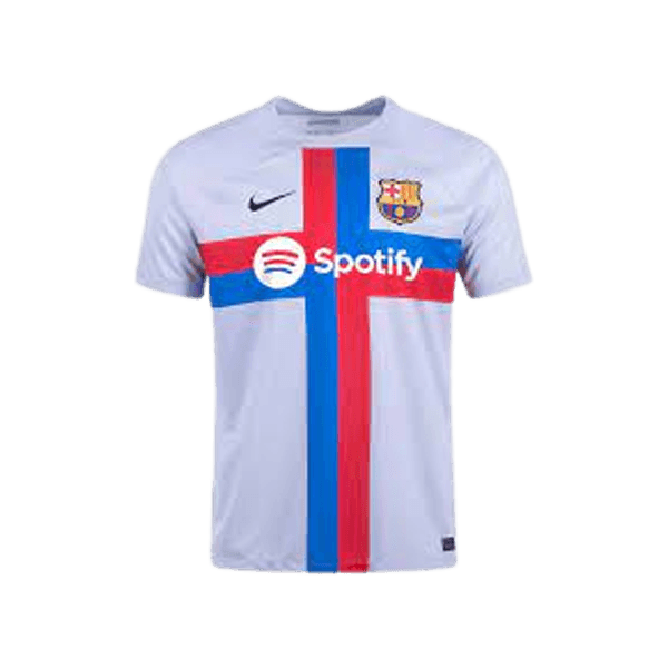 Barcelona Away Jersey white third - Image 3