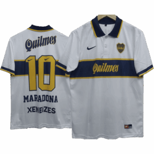 Maradona Boca juniors 1997-98 Away Jersey | Retro Collection