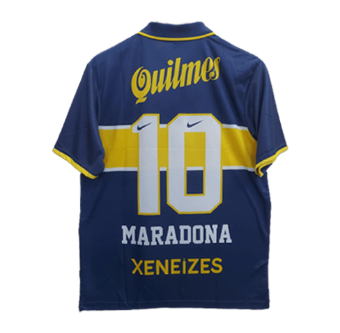 Maradona Boca juniors 1997-98 Jersey | Retro Collection - Image 3