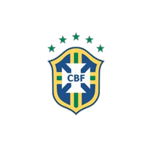Brazil football logo keychain