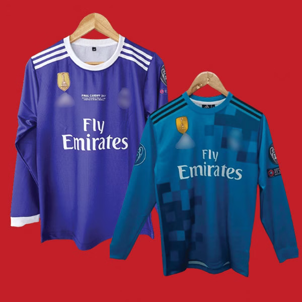 Real Madrid Cr7 Purple Full Sleeve and Bicycle Full Sleeve Combo