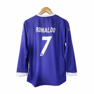 Real madrid CR7 2016-17 Purple Full sleeve Jersey | Retro Collection