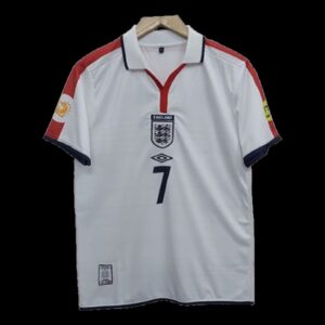 Beckham England 2004 Home Jersey | Retro collection