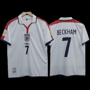 Beckham England 2004 Home Jersey | Retro collection