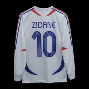France 2006 World Cup Zidane Full Sleeve Jersey