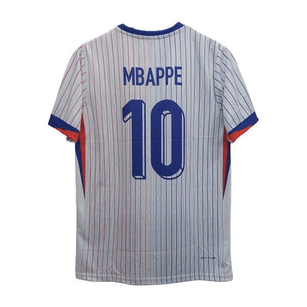 France 2024 Euro Mbappe Away Jersey - Image 3