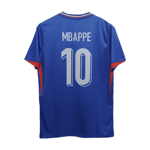 France 2024 Euro Mbappe Home Jersey - Image 2