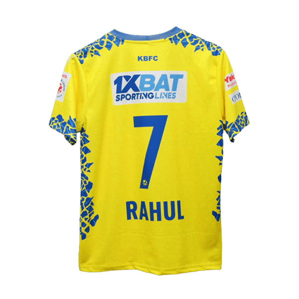 Kerala Blasters 2023-24 home Jersey | Luna | Rahul - Image 4