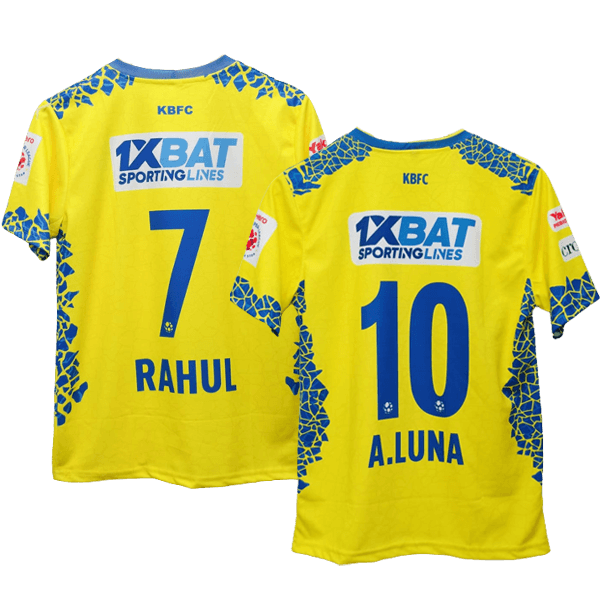 Kerala Blasters 2023-24 home Jersey | Luna | Rahul