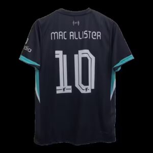 Liverpool Mac Allister 2024-25 Away jersey