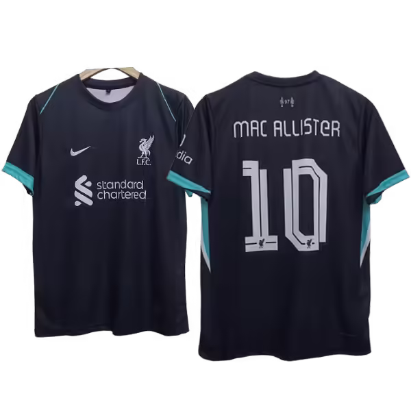Liverpool Mac Allister 2024-25 Away jersey