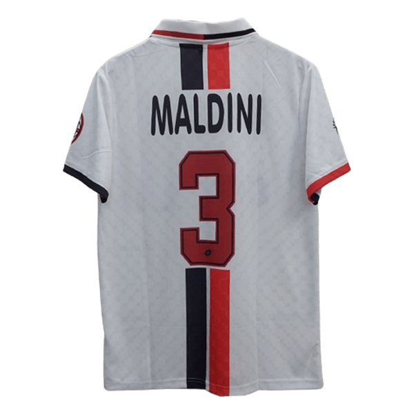 Maldini Ac Milan 1996-97 Away Jersey | Retro collection - Image 3