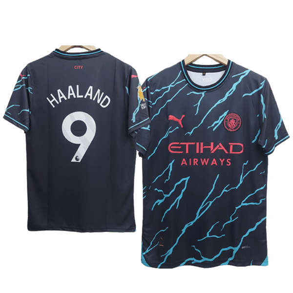 Manchester City 2023-24 Third Jersey Haaland - Cyberried Store